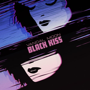 Vandal Moon Black Kiss front cover image picture