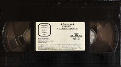 Mute Visible Evidence 1 one VHS video image picture 3