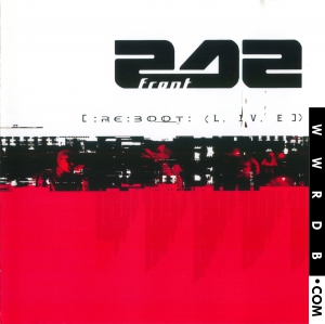 Front 242 Re-Boot (Live) product image photo cover