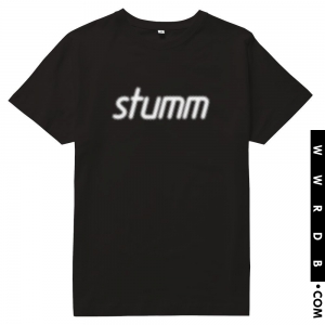 Clothing T-Shirt Mute blurred "stumm" memorabilia primary image